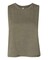 BELLA+CANVAS Racerback Crop Top for Women Gym Wear, Workout, Yoga & Casual Sleeveless Street Style Tank